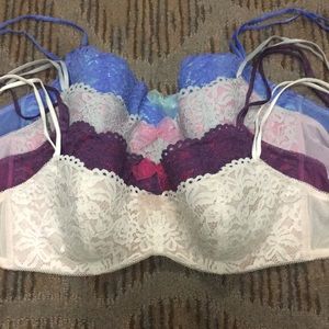 B Tempted lot of 4 - barely used size 36D